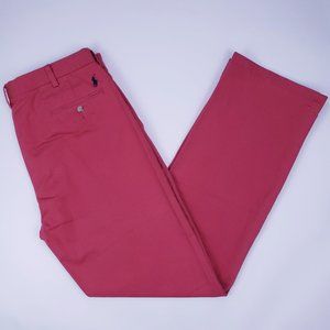 Polo Ralph Lauren Chinos 36x35 Flat Front Preston